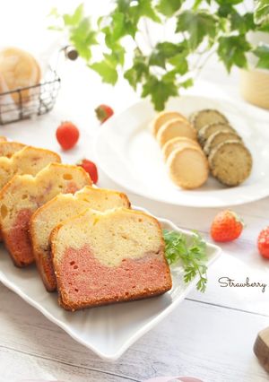 苺パウンドケーキ-レシピのメイン写真