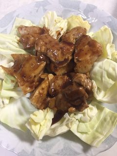 簡単!鶏モモ肉の焼肉タレ炒め-レシピのメイン写真