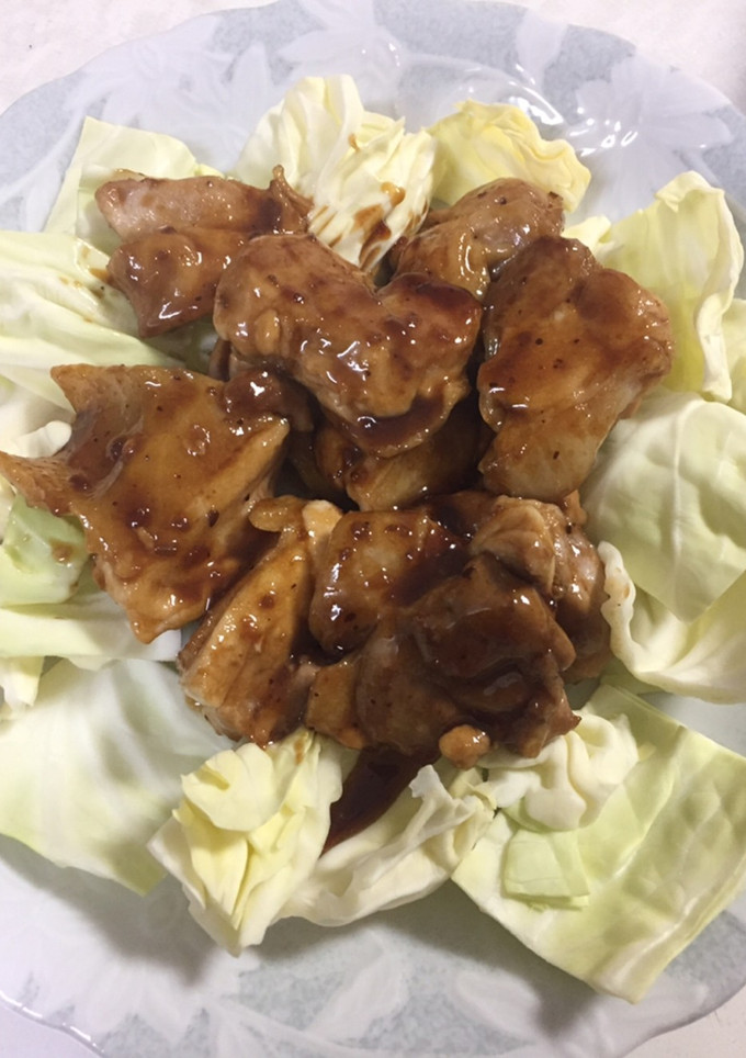 簡単！鶏モモ肉の焼肉タレ炒め-レシピのメイン写真