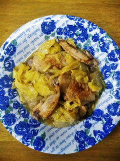 梨湖の簡単!白菜鶏手羽-レシピのメイン写真