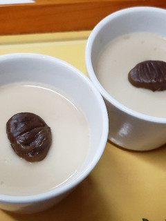 剥き甘栗で♪簡単濃厚♪マロンプリン♪-レシピのメイン写真