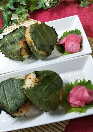 【剣先焼き】薫る【味噌焼きおにぎり♪】-レシピのメイン写真