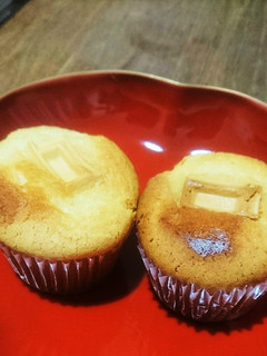 卵白で☆もっちりホワイトチョコマフィン-レシピのメイン写真