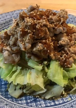 さっぱり梅風味豚しゃぶサラダ-レシピのメイン写真