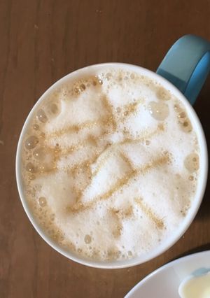 カフェ風！黒蜜きなこ豆乳フォームラテ-レシピのメイン写真