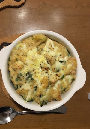味噌ごま！鶏肉とズッキーニの和風ドリア-レシピのメイン写真