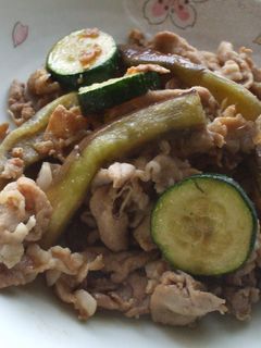豚肉と夏野菜のあっさり炒め-レシピのメイン写真