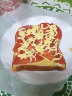 スライストマトトースト-レシピのメイン写真