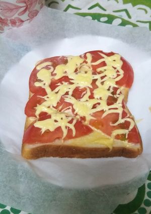 スライストマトトースト-レシピのメイン写真