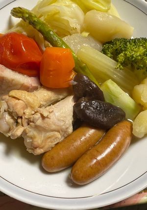 鶏手羽元と シャウエッセンの ポトフ-レシピのメイン写真