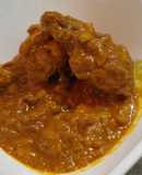 手羽元カレー(圧力鍋・業務スーパー)