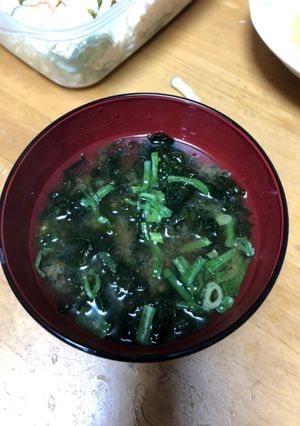 のり味噌汁-レシピのメイン写真