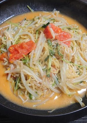 トマトチーズ焼きそば-レシピのメイン写真