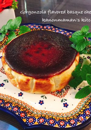 ゴルゴンゾーラのバスク風チーズケーキ-レシピのメイン写真