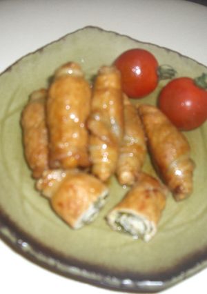 豚肉とえのきのからしシソ巻き-レシピのメイン写真