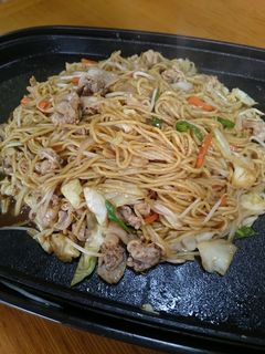 ホットプレート de 焼きそば-レシピのメイン写真