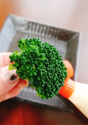 綺麗にブロッコリーにマヨを付ける方法-レシピのメイン写真