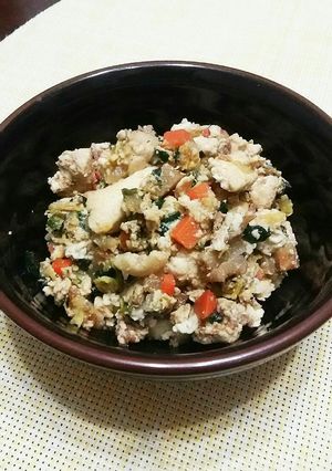 優しいソース味、コンビーフ炒り豆腐。-レシピのメイン写真