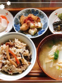 簡単土鍋ご飯・作り置きひじき煮のリメイク-レシピのメイン写真