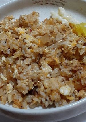 お弁当のご飯半分で中華海月チャ~ハン。-レシピのメイン写真