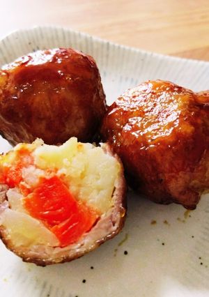 お弁当に♪にんじゃがボール-レシピのメイン写真