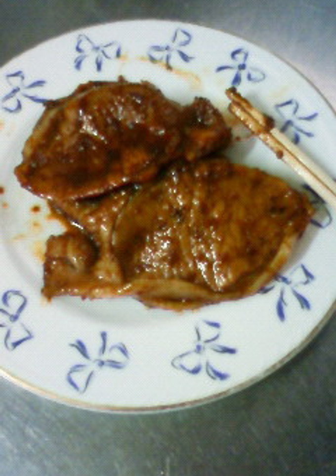 豚肉の生姜焼き( ・(ＯＯ)・ )-レシピのメイン写真