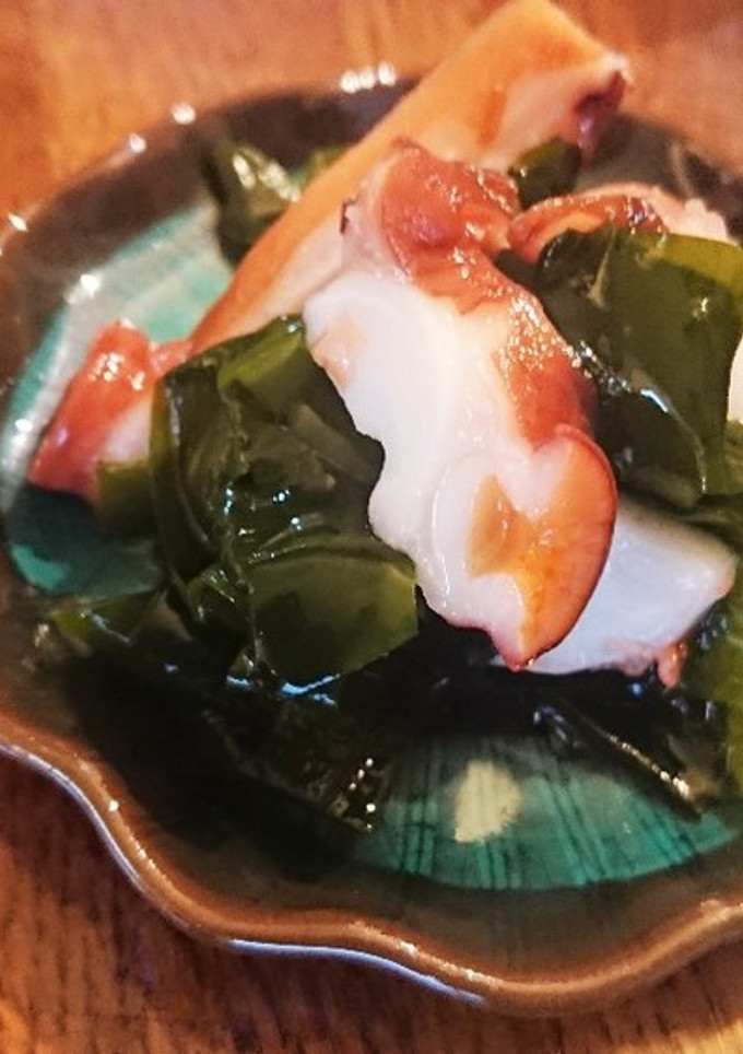 タコとワカメの酢の物-レシピのメイン写真