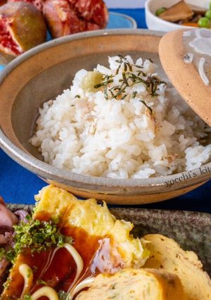 炊飯器！料亭の味！鯛めし＆出汁茶漬け-レシピのメイン写真