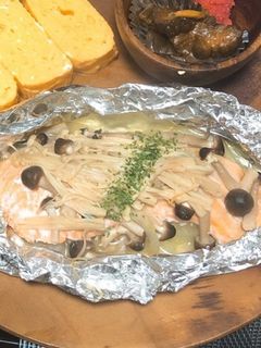 超簡単!!鮭のホイル焼き-レシピのメイン写真