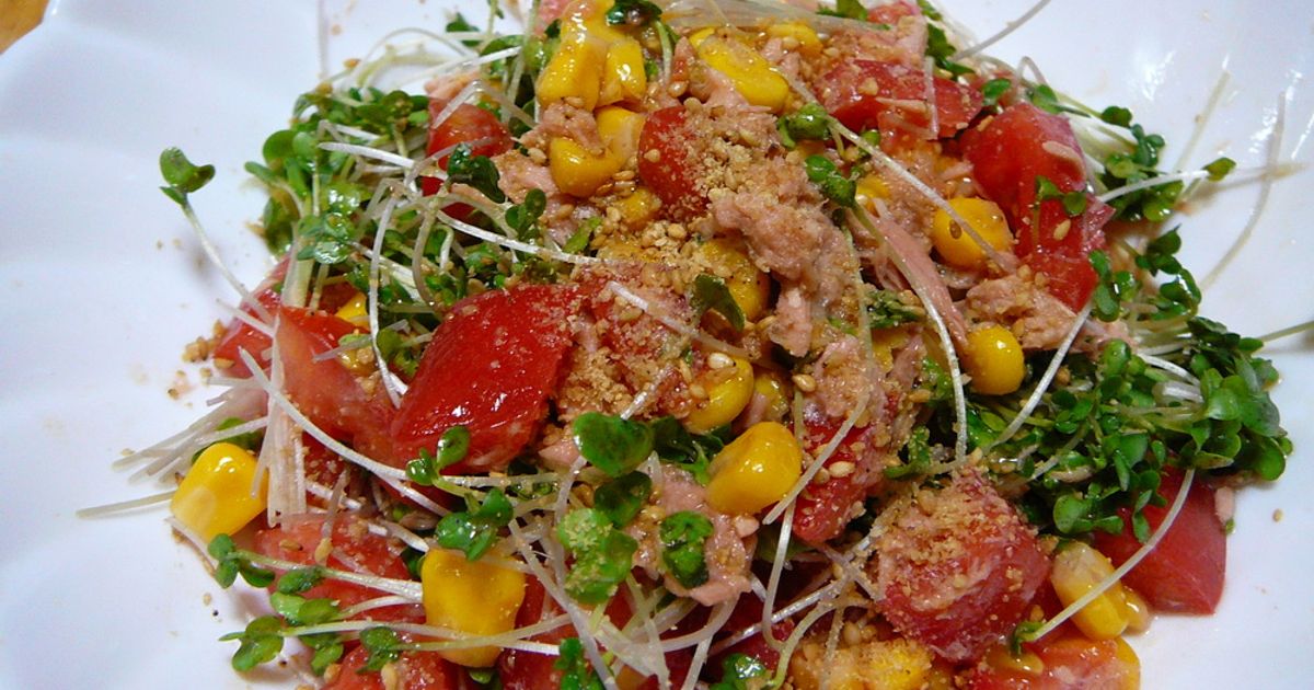 ☆カラフル☆トマトサラダ by マリチャン 【クックパッド】 簡単