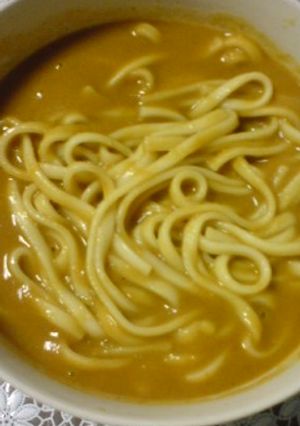 簡単!うまい!!とろ~りカレーうどん-レシピのメイン写真