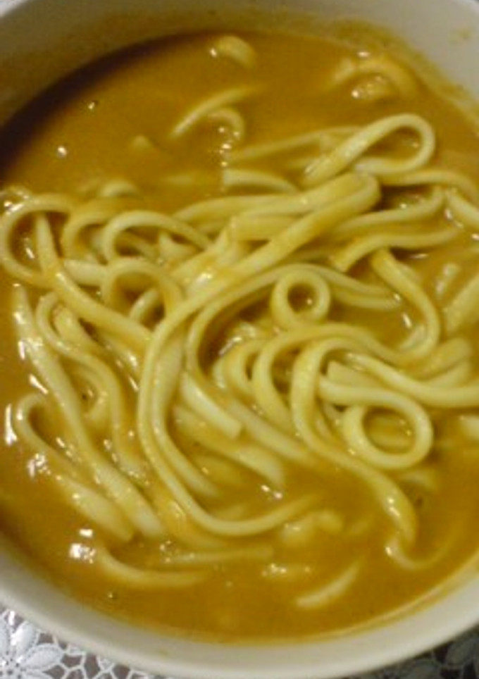 簡単！うまい！！とろ～りカレーうどん-レシピのメイン写真