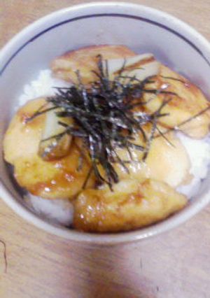 ふわふわつくね丼-レシピのメイン写真
