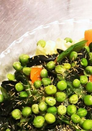 ハーブと残り野菜・レンジで白ワイン蒸し-レシピのメイン写真
