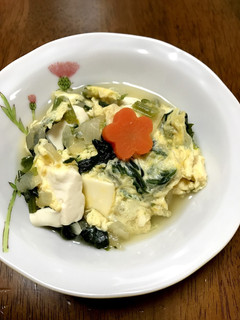 フライパンで10分!豆腐の野菜の卵とじ☆-レシピのメイン写真