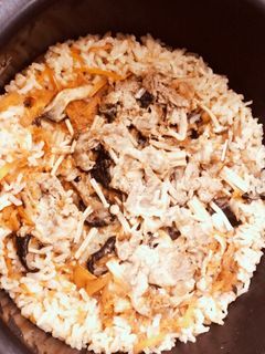 豚肉とにんじんのかやくご飯✰*。-レシピのメイン写真