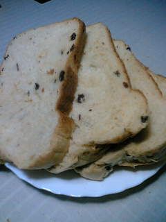 HBで黒糖レーズンパン♪-レシピのメイン写真