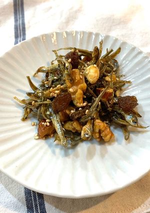 常備菜*おせちにも！フルーツナッツ田作り-レシピのメイン写真