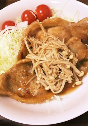 豚の生姜焼き(酒の分量減らしました)-レシピのメイン写真