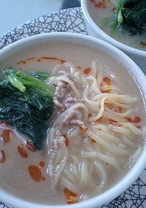 胡麻ドレッシングで！？担々麺♪-レシピのメイン写真