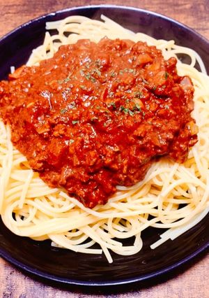 名店のコクと香り〜チョコレートボロネーゼ-レシピのメイン写真