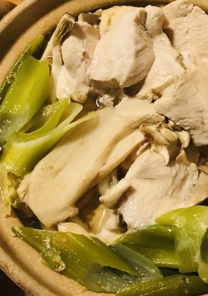 鶏むね肉たっぷりの●シンプル鶏二枚鍋-レシピのメイン写真