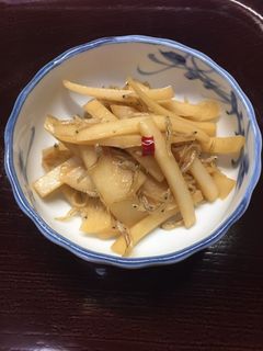 聖護院かぶの皮で金平-レシピのメイン写真