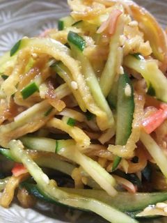 切干大根の中華サラダ♪-レシピのメイン写真