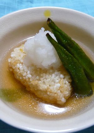 揚げおにぎり茶漬け-レシピのメイン写真