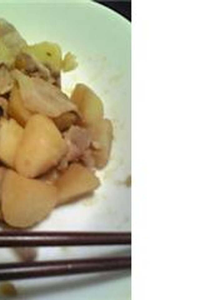 豚肉とジャガイモの簡単煮物-レシピのメイン写真