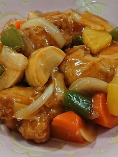 簡単!実家の味の酢鶏(酢豚)-レシピのメイン写真