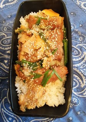 旦那弁当48『チキンカツ丼』-レシピのメイン写真