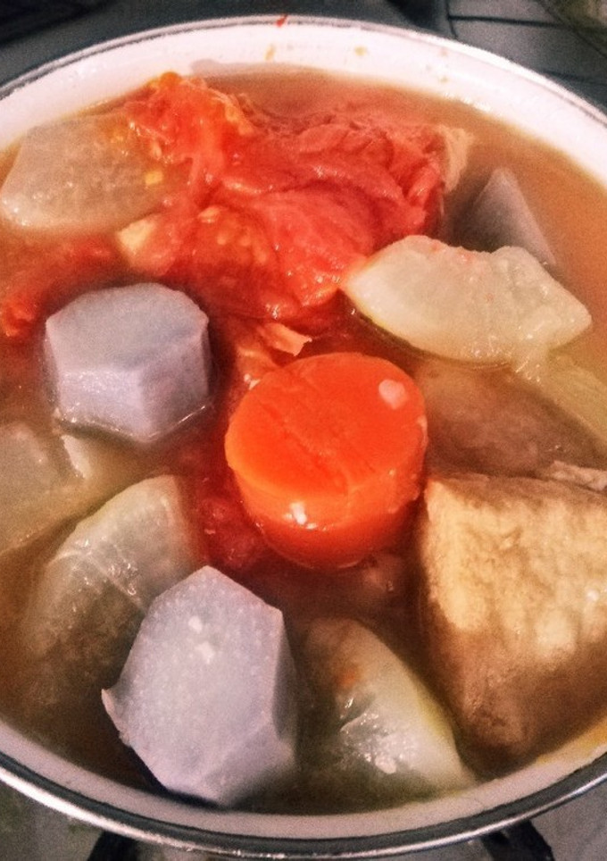貴女風味でおでん残りトマト煮♥ゆりさん風-レシピのメイン写真
