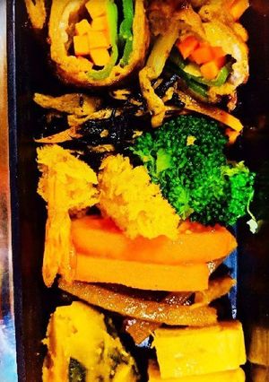 玉ねぎ、ピーマン、人参の豚肉巻き-レシピのメイン写真